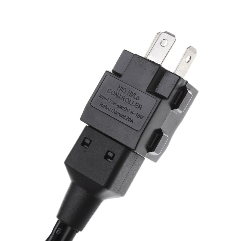 Relay Harness Control Cable For H4 Hi/Lo Bi-Xenon HID Bulbs Wiring Controller