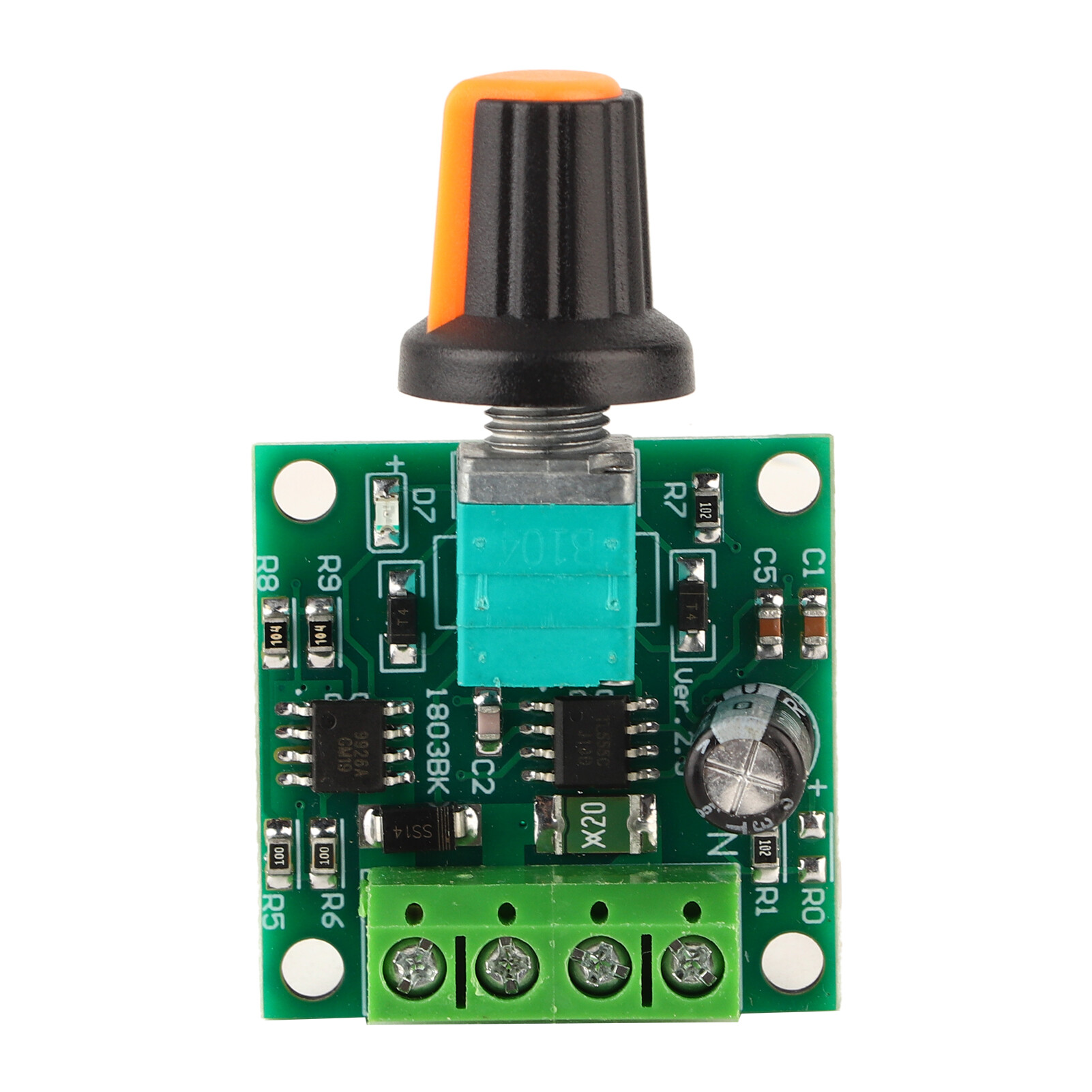 DC 1.8-12V 2A Low Voltage Electric Motor Speed Controller PWM Motor Speed Regulator Tool Equipm Low Voltage DC 2A PWM Motor Speed Governor Speed Switch