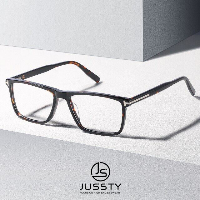 High End Italy Acetate Myopia Glasses Frame Men Optical Prescription Eyeglasses Frame Male Luxury Brand Spectacles Frame Custom