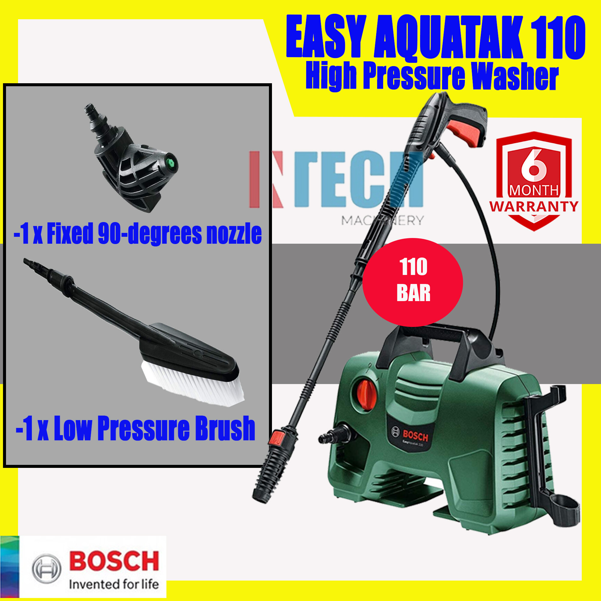 Bosch 110 store bar pressure washer