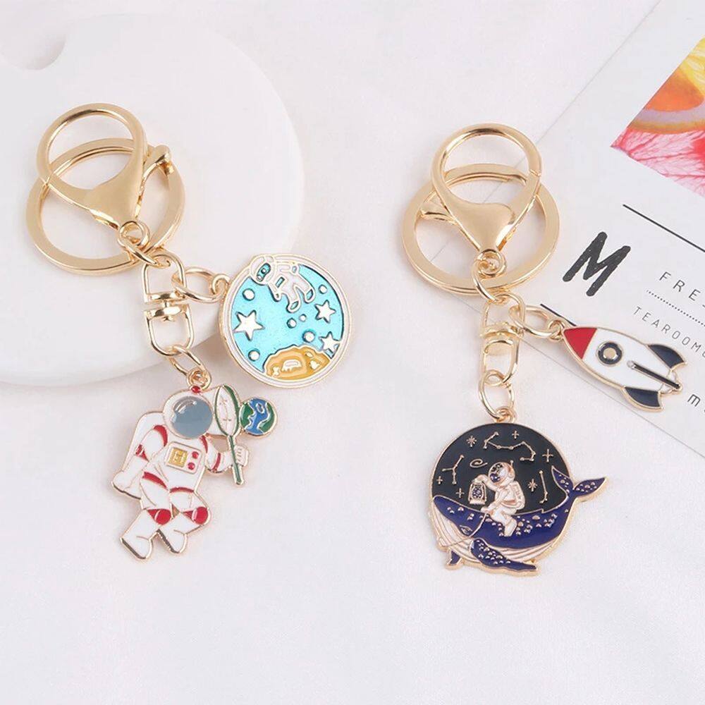 High Quality Zinc Alloy Metal Fashion Little Prince Fox keychain lovers Gift High Quality Zinc Alloy Metal Fashion Little Prince Fox keychain lovers Gift