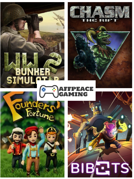 (PC GAME) 4 IN 1 WW2: Bunker Simulator,Chasm: The Rift,Founders ...