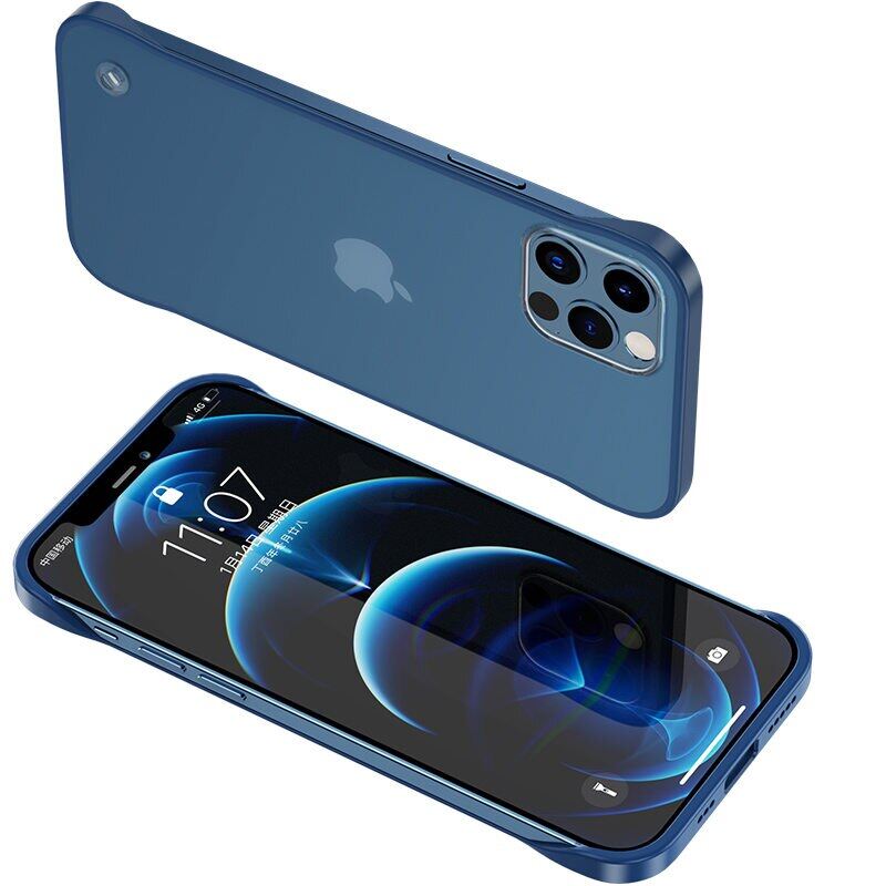 Thinmon for Apple IPhone 12/iPhone 12 Pro/iPhone 12 Pro Max iPhone 13 13mini 13 Pro Max 14 14 Plus 14 Pro Phone Cases Ultra Slim Cover Ultra-thin Scrub Shockproof Borderless for iPhone 7/8 iPhone XS Max XR Protective Casing