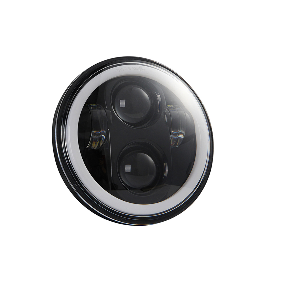 Đèn Pha LED 5.75 Inch Đèn Pha Máy Chiếu Xe Máy Đèn Pha Góc Siêu Rộng