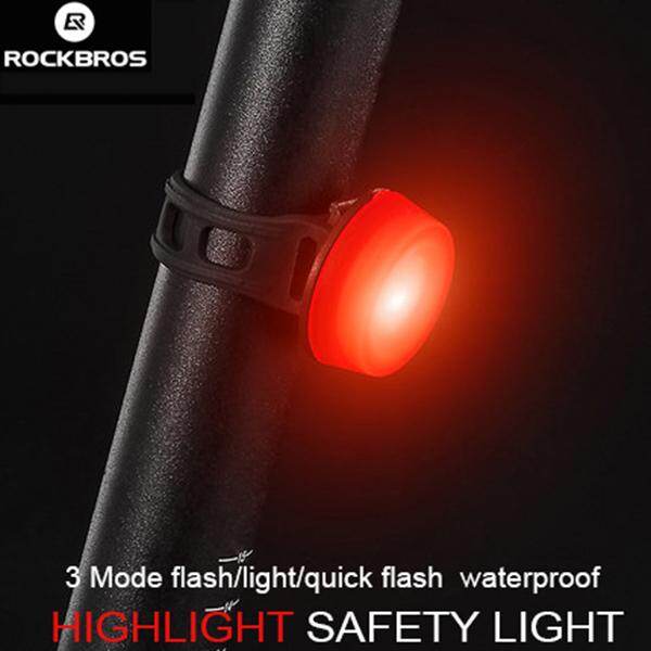 ROCKBROS Bicycle Tail Lights Road Bike MTB Bike Safety Lights Bicycle  Lights Helmet Light Bike Accessory