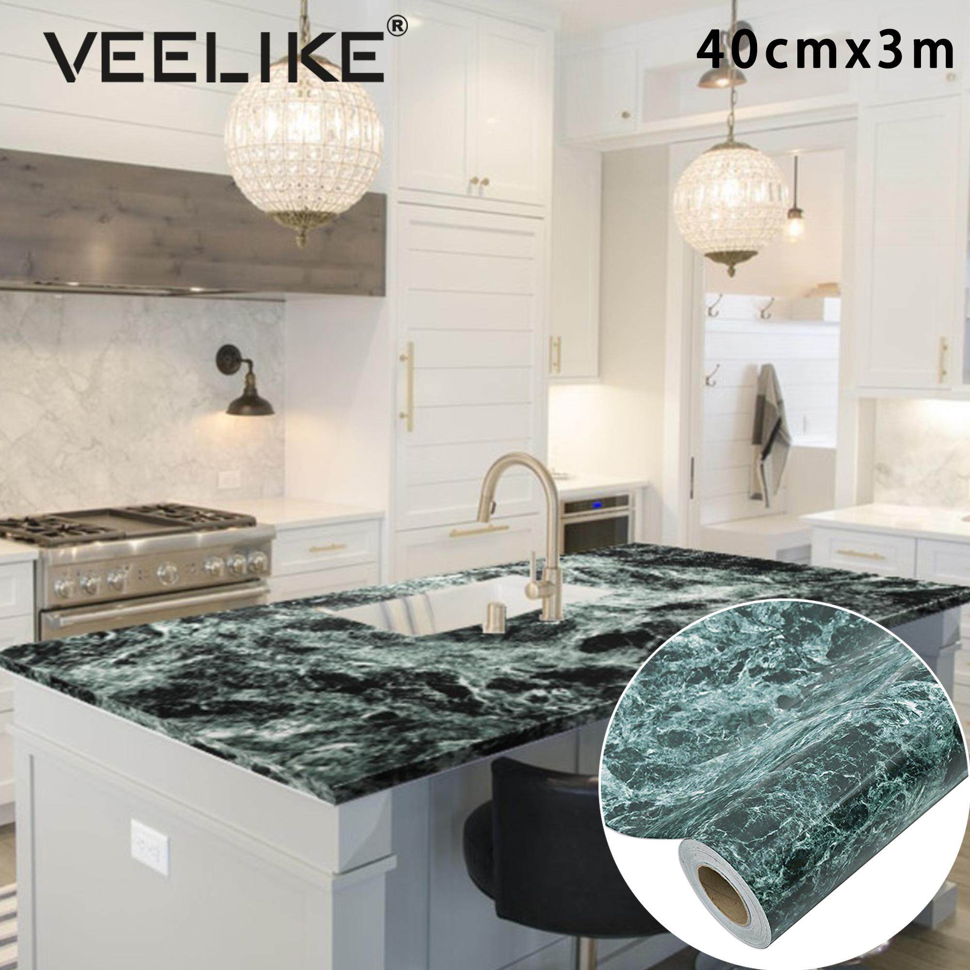 Bathroom Pvc Self Adhesive Wallpaper Marble Wall Sticker