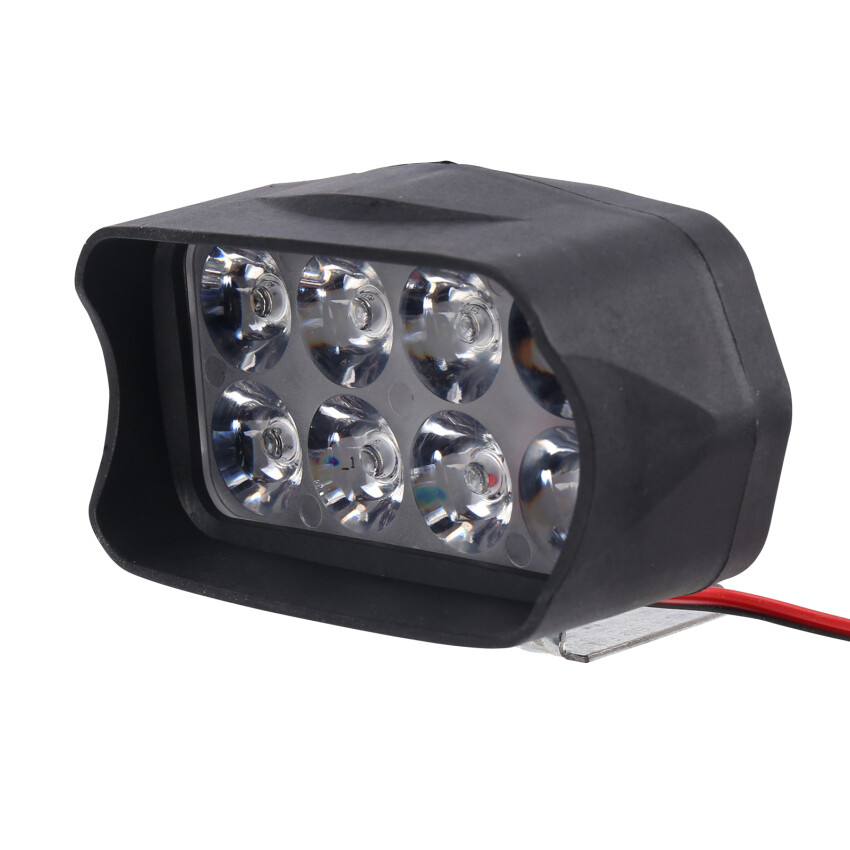 1 Chiếc Đèn LED 8 Bóng Siêu Sáng Cho Xe Hơi Xe Máy Đèn Pha Đèn Pha