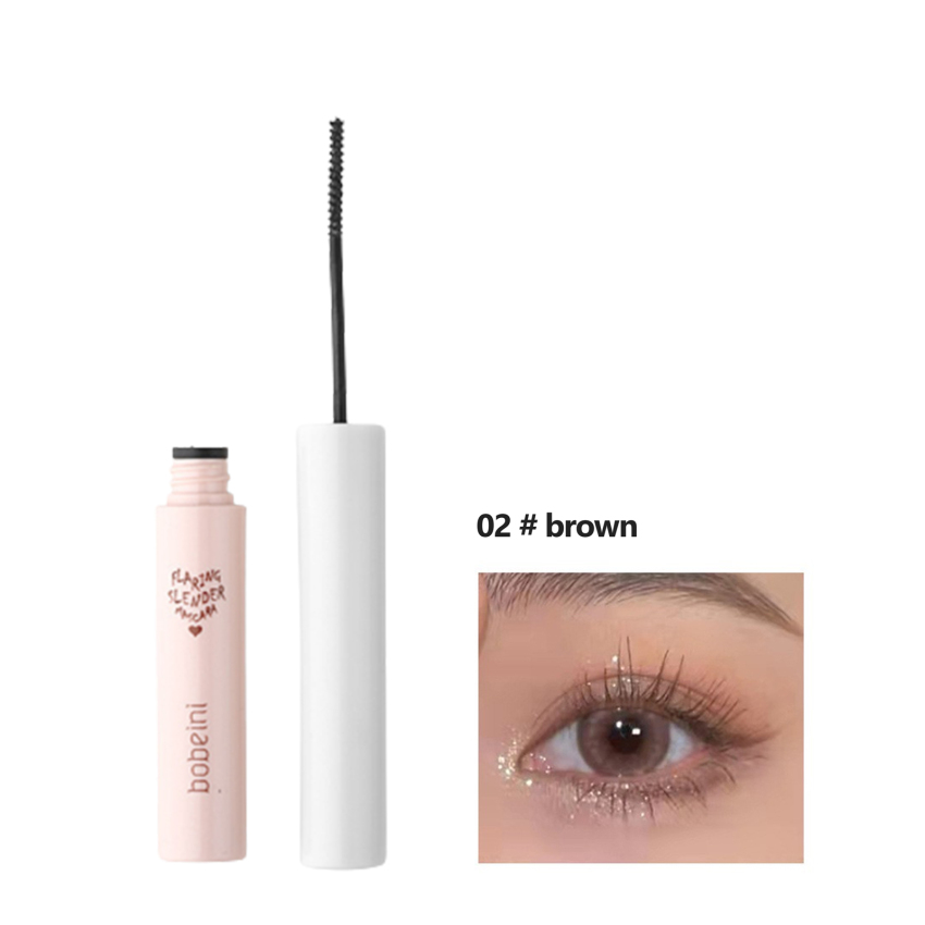 Flaring Slender Thick Curling Mascara Long Lasting Waterproof Sweatproof Smudge-Proof Eyelash Extension Volume Quick Dry Non-Blooming Eye Makeup