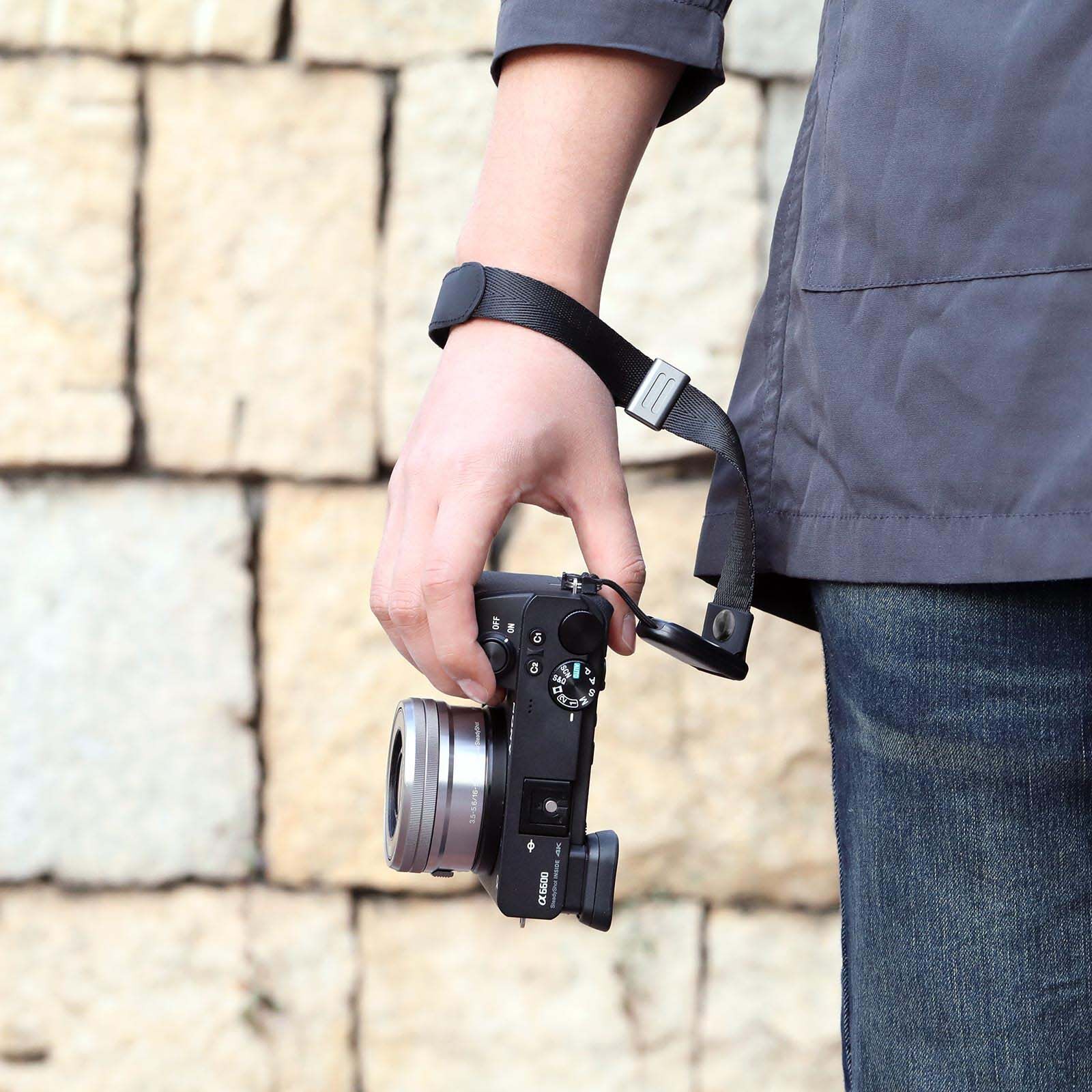 SmallRig Dây đeo cổ tay máy ảnh tháo lắp nhanh cho Sony Canon Fujifilm DSLR Mirrorless PSW2398