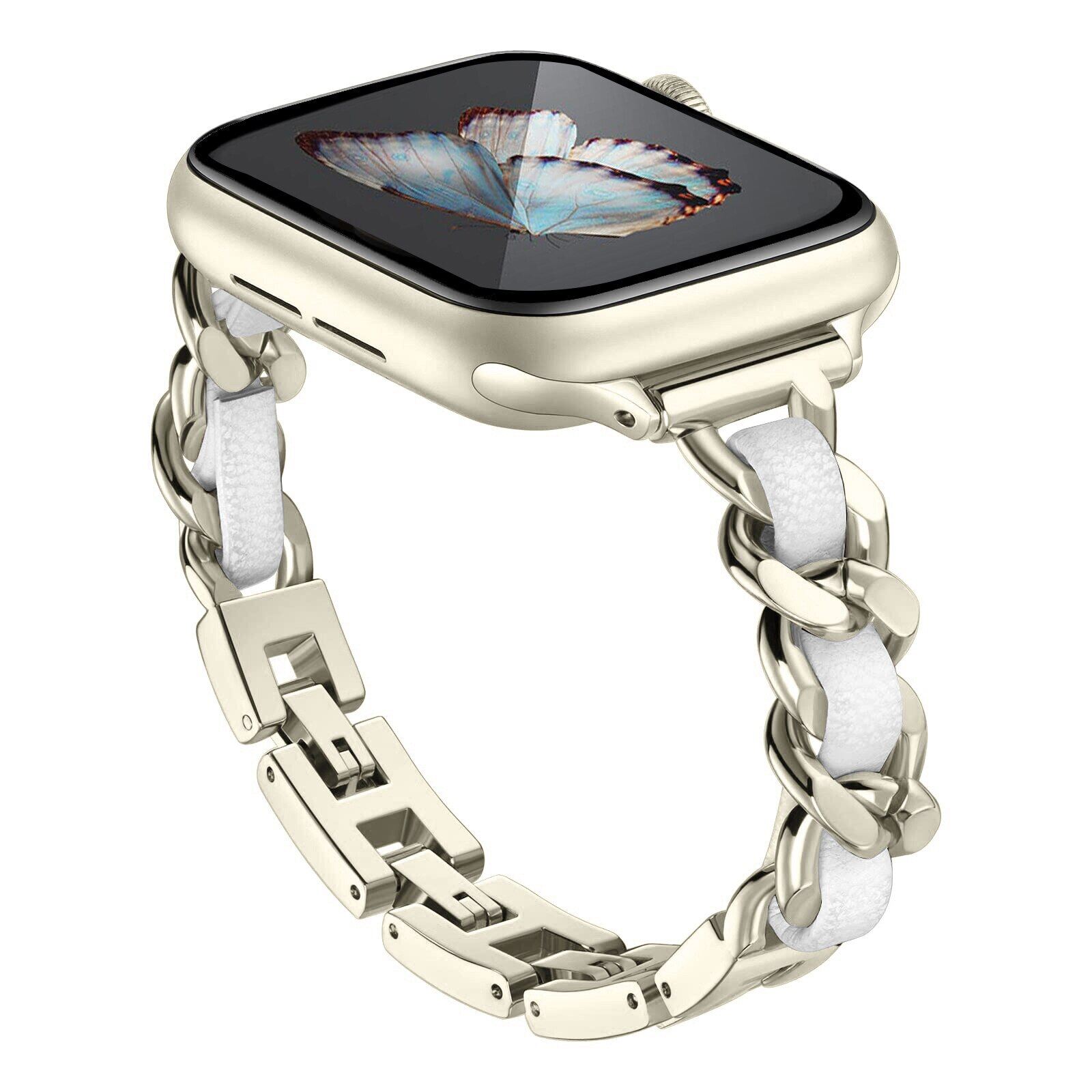Stainless steel strap for apple watch ultra 49mm 38mm 42mm 40mm 44mm metal bracelet for i watch series 8 7 6 se 5 4 3 2 1 ultra strap