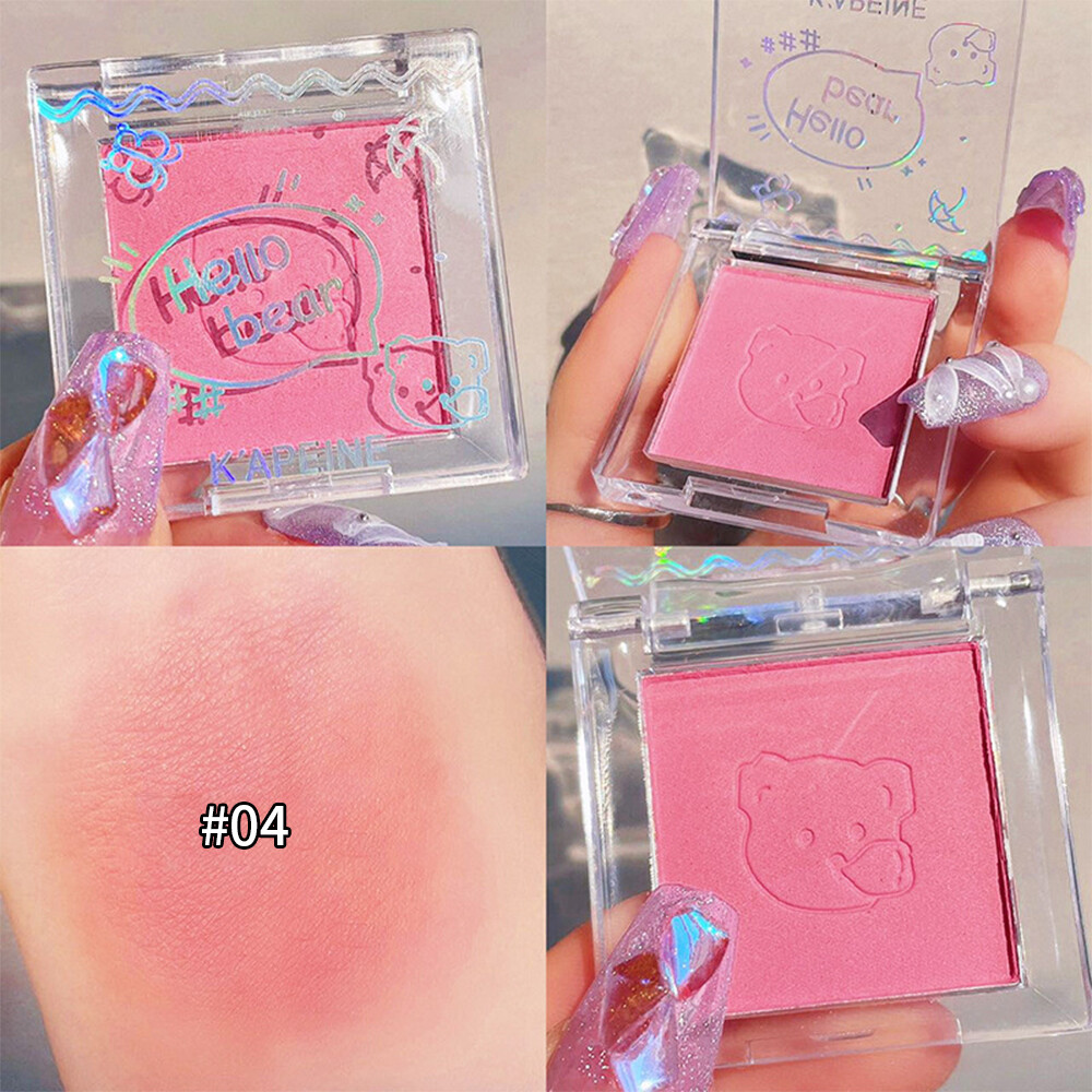 Monochrome Blush Palette Rose Hawthorn Cheek Tint Blusher Natural Matte Face Makeup