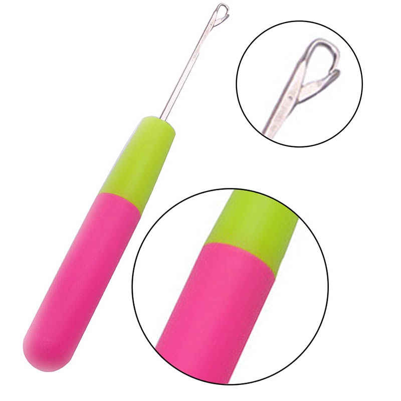 1 Chiếc Dụng Cụ Móc Đan Để Bện Kim Đan Móc Và Tóc Xoắn Bện Jumbo