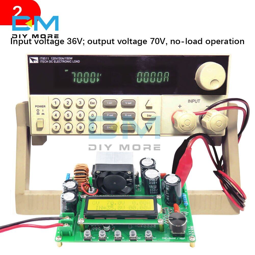 DPX800S DC-DC NC CV CC Booster Module CNC Boost 12V~120V 800W 0-15A Adjustable MPPT Constant Module