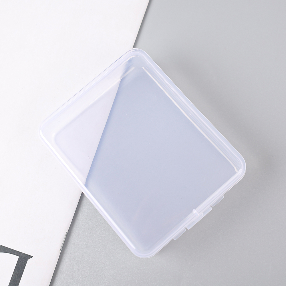 Polocat Mini Storage Box with Transparent Lid Small Plastic Box for Item Parts Tools Jewelry Display Case Beads Container