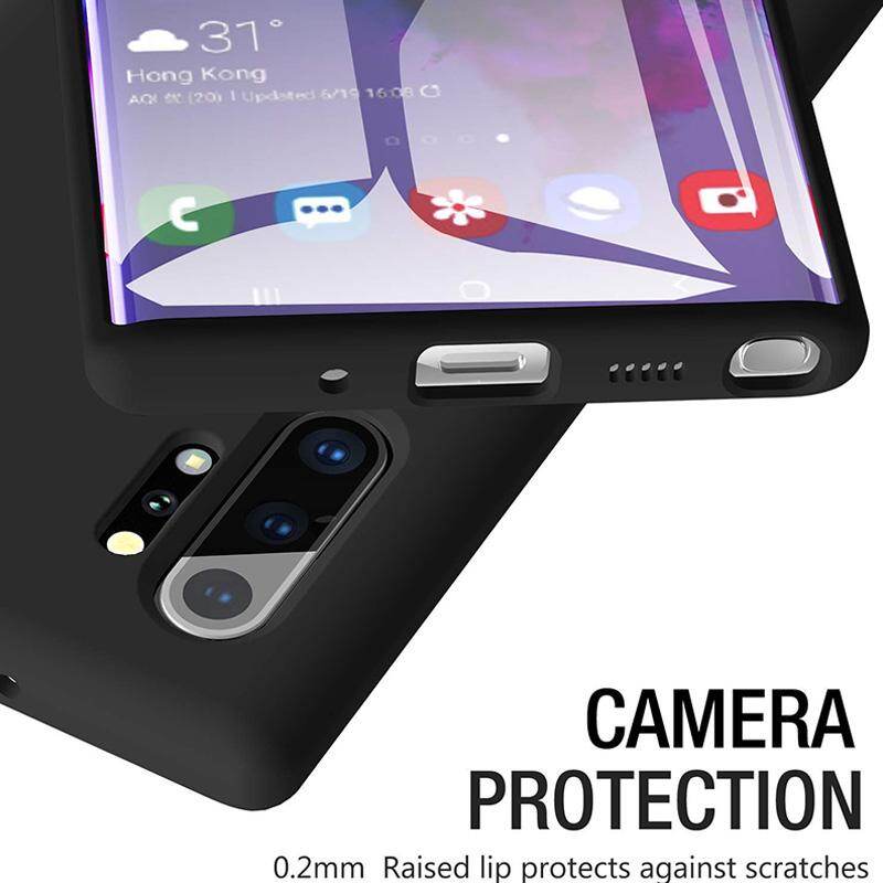 LUOWAN Ốp Lưng Galaxy Note 10 Plus Ốp Lưng Điện Thoại TPU Bảo Vệ Chống Sốc Mềm Dẻo Cho Samsung Galaxy Note 10 Plus