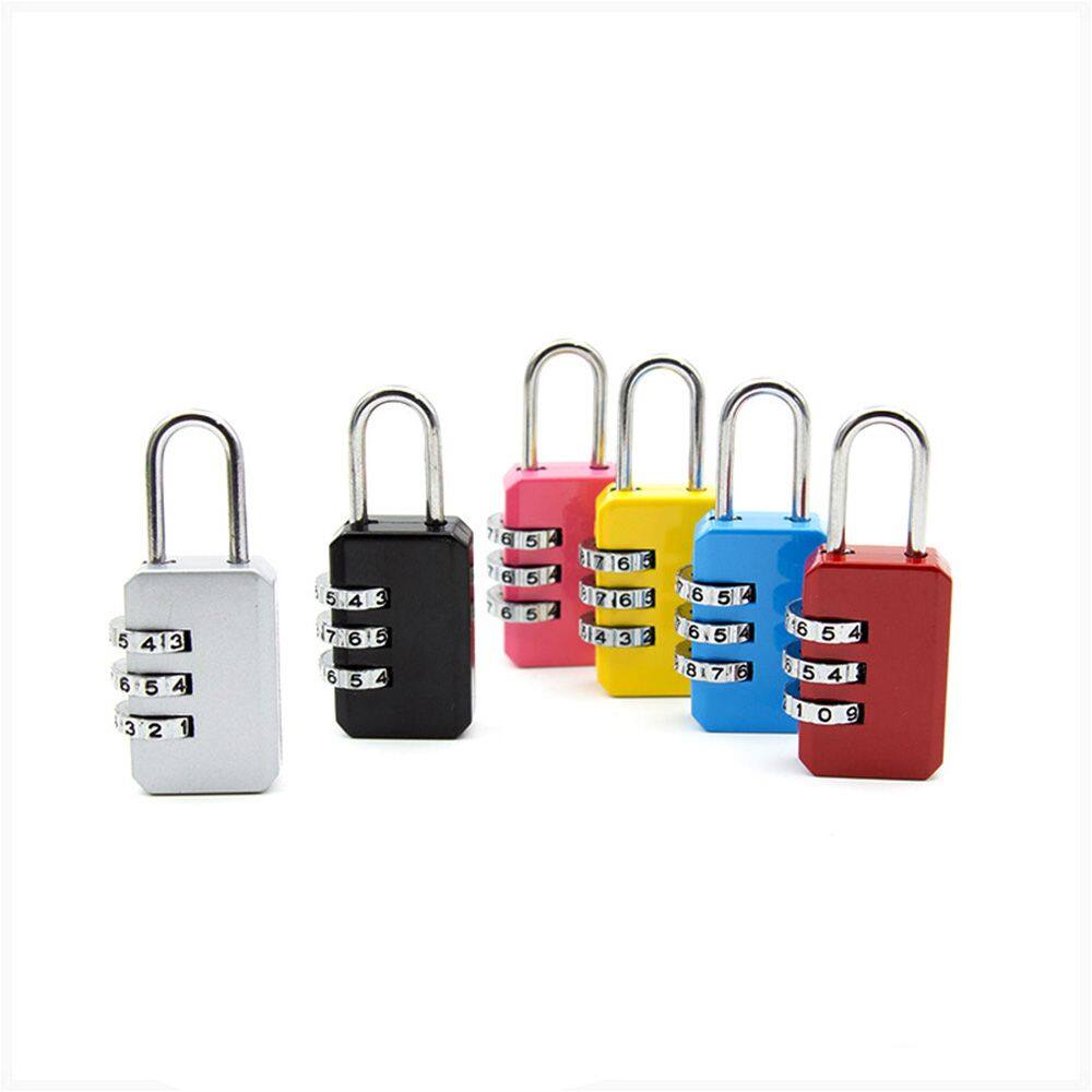 PORATE Locker Portable Dial Code Number Suitcase 4 Bit Code Lock Lock Padlock Password Lock