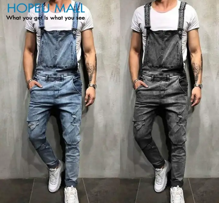 jumpsuit men jeans