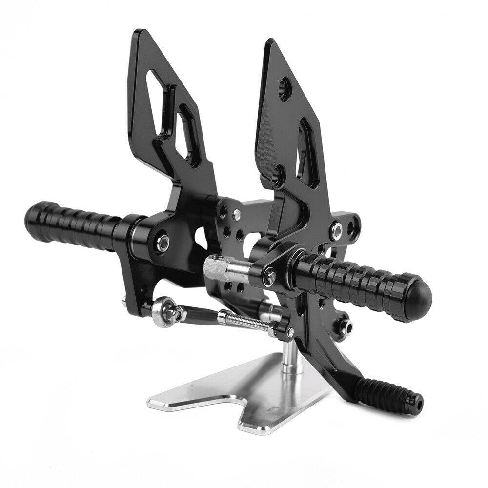 QMSTART Racing Motorcycle Parts Adjustable Rearset Footrests Drive Foot ...