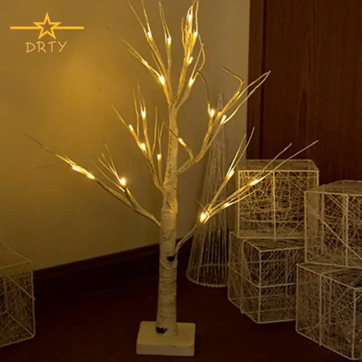 Led Silver Birch Twig Tree Lights Warm White Branches Led Silver Birch Twig Tree Lights Warm