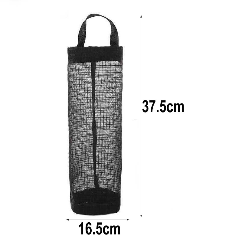 Túi đựng rác nhà bếp giữ túi lưu trữ lưới treo tường cho kệ để đồ nhà bếp túi rác nhựa