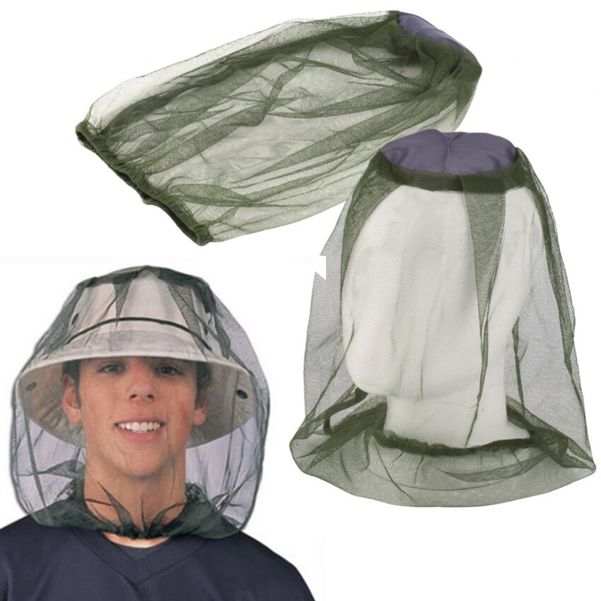 Outdoor Fishing Cap Anti Mosquito Insect Hat Fishing Hat Bug Mesh Head Net Fac-e Protector Camping Hats Fishing Cap Insect Proof