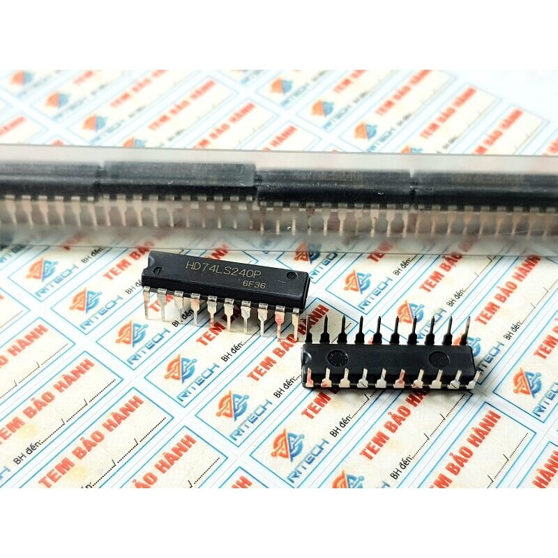Dip-20 hd74ls240p, 74ls240 ic số