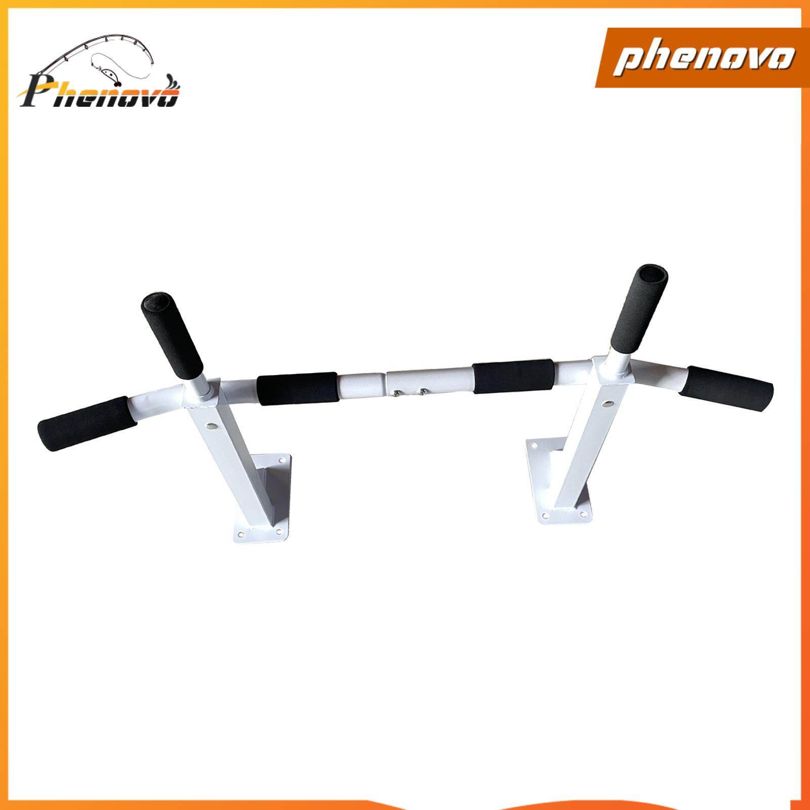 Phenovo Chin up Bar Pull up Bar for Doorway Wall Mount Arms Frame Upper Body Gym Door Pull up Bar Heavy Duty Door Horizontal Bar Doorway Pull up Bar
