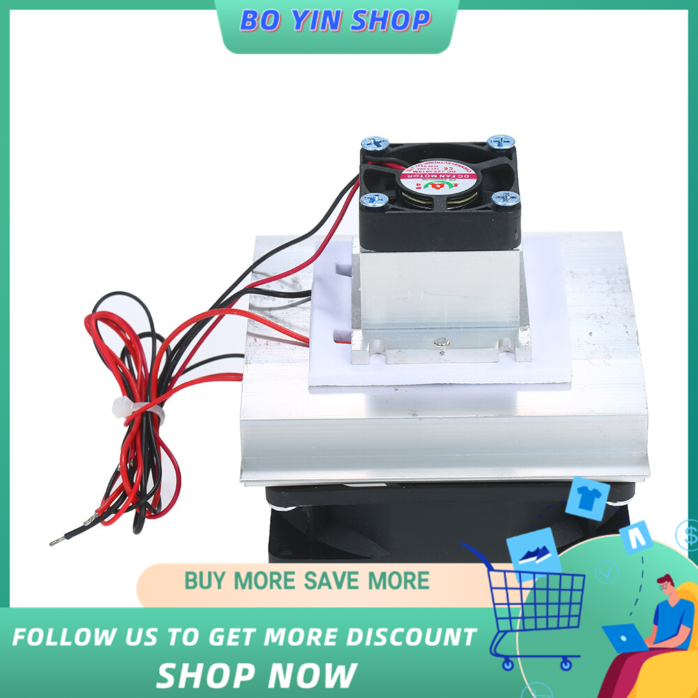 BO YIN TEC Electron Semiconductor Refrigeration Cooler Cooling Plate DIY Radiator Local Cooling Small Space Cooling Device Kit