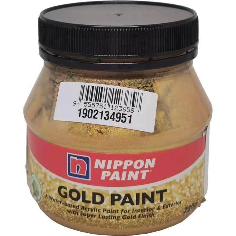 Nippon Paint Gold paint wood and metal 250gm Lazada