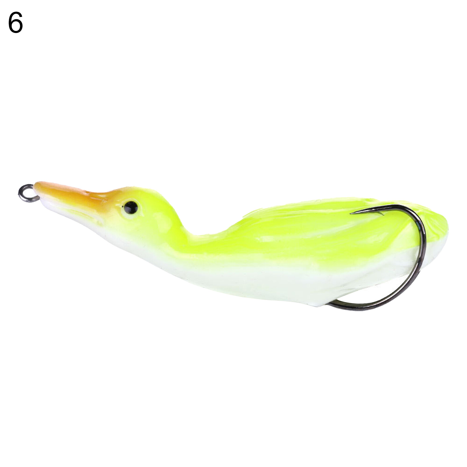 Honrane(Ready Stock) 10.5cm 18.5g Simulated Duck Soft Lure Bionic Bait with Fishhook Fishing Gear