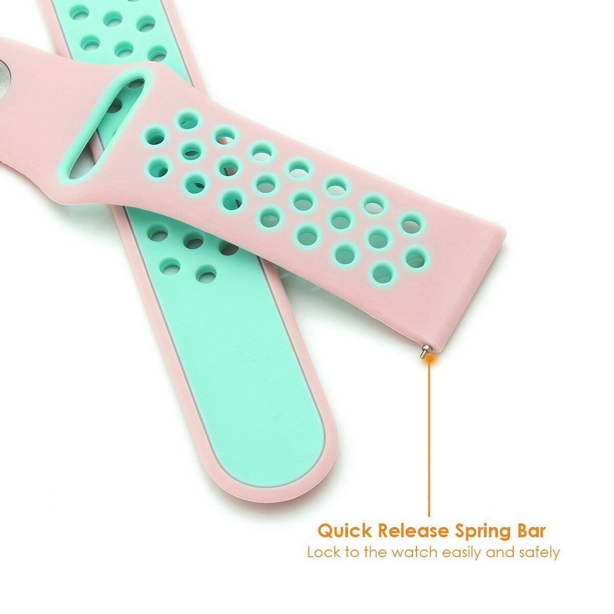 Soft Silicone Sport Band for Haylou LS02 / Ls01 /RS4 Plus Replacement Strap