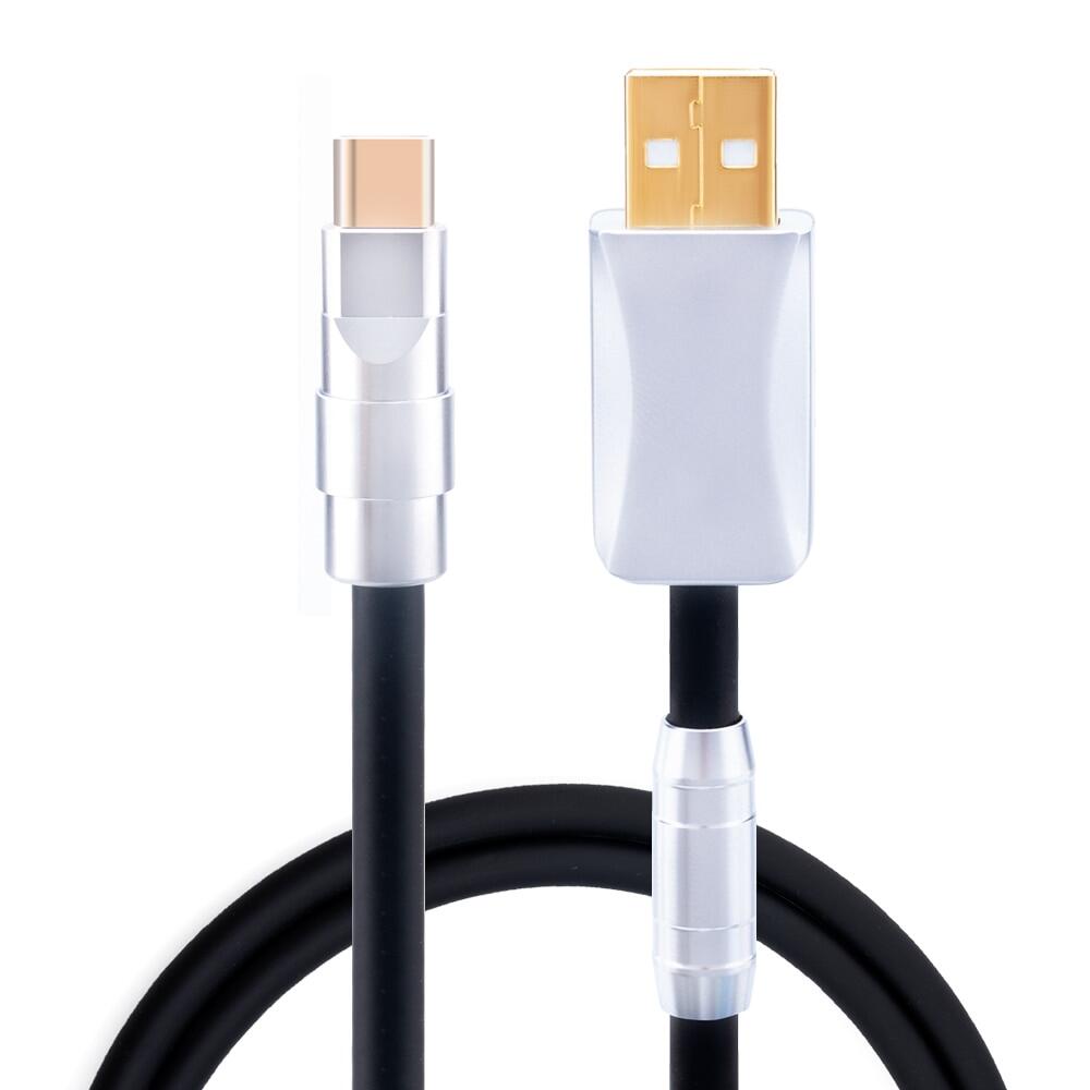 Mogami Hifi USB 2.0 Type A To Type C Lightning USB Cable for Audio DAC Power Amplifier Carpaly PC Tablet Handcrafted