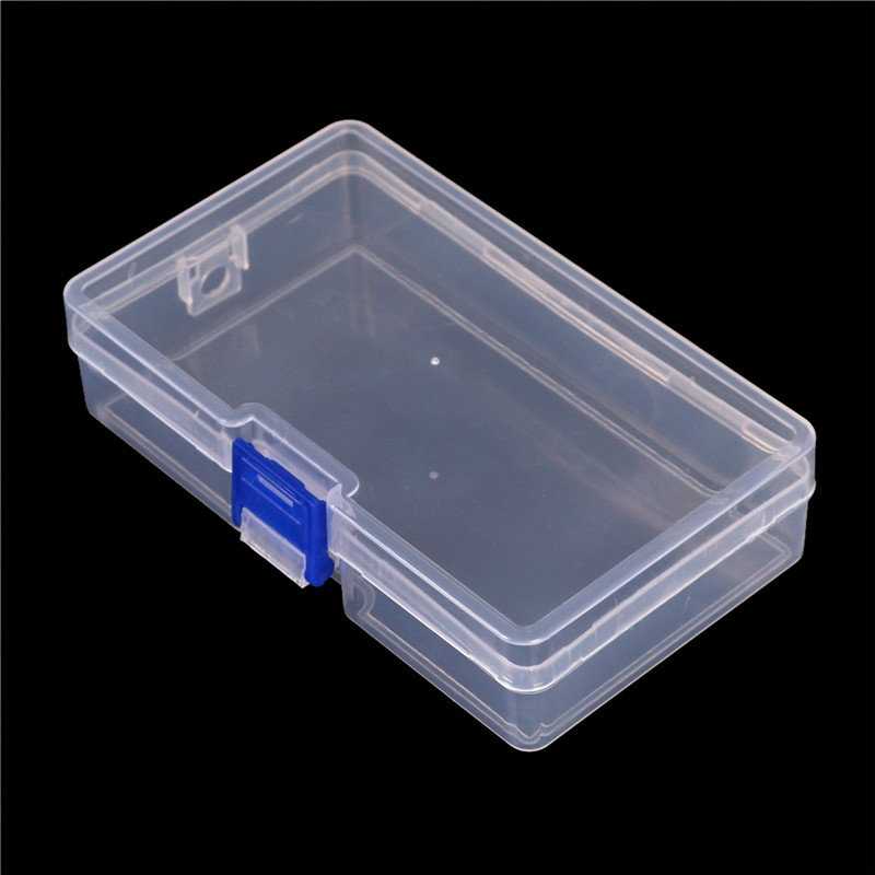 Flash Sale Plastic Clear Parts Storage Box Jewelry Craft Container Organizer Case