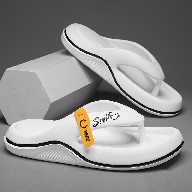 Anruo Men's characters Drag in summer wearing super soft feet and summer beaches