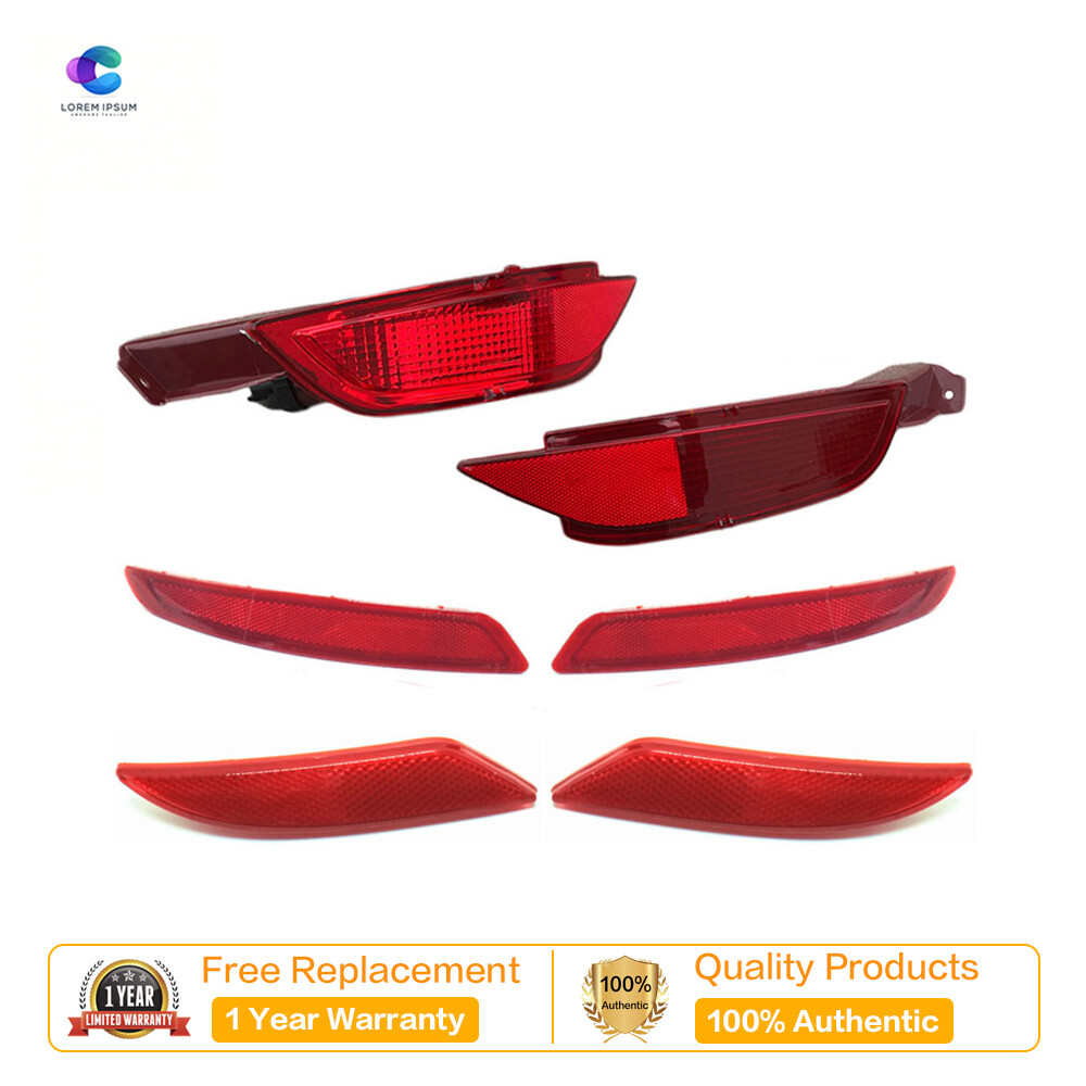 Ford 091214 New Fiesta Rear Fog light Safety Bar light Backlight