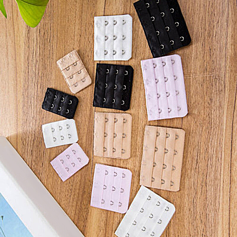 【Hàng có sẵn】 3 cái/gói 3 hàng 2/3/4/5 mở rộng Áo ngực/mở rộng Áo ngực/mở rộng móc áo ngực 3 móc 4 móc/mở rộng dây đeo áo ngực 4 màu