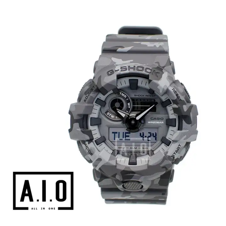 g shock gray color