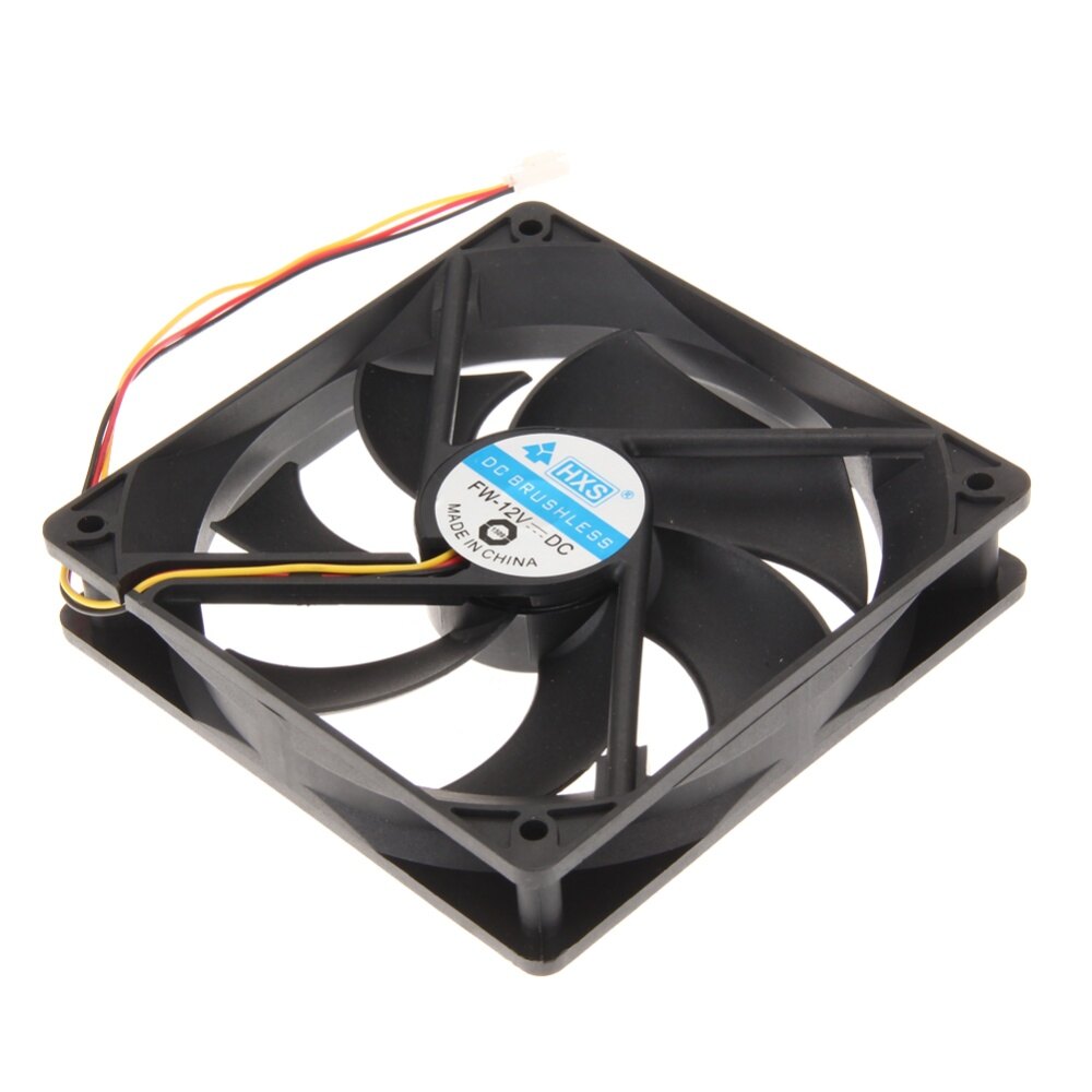 Quạt Làm Mát Vỏ Máy Tính Không Chổi Than DC 120Mm 120X25Mm 12V 3Pin