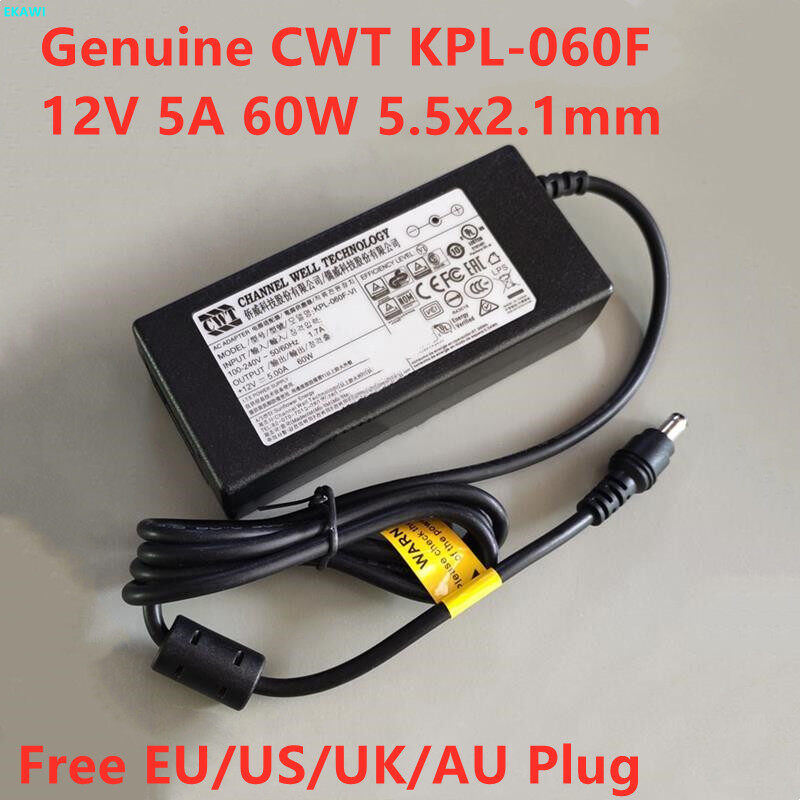 2021-Original ของแท้12V 5A 60W KPL 060F VI KPL 060F อะแดปเตอร์ AC ...