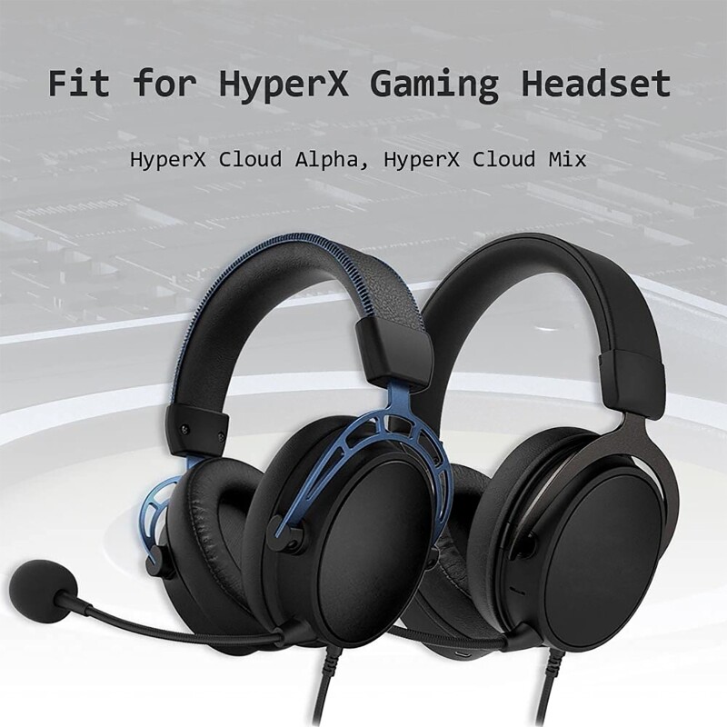 【Hàng Có Sẵn】 Cáp Tai Nghe Chơi Game HyperX Cloud For Alpha Cáp Thay Thế Bện Nylon