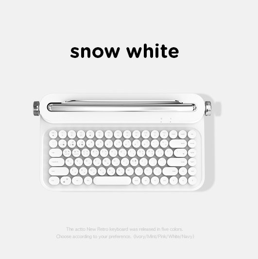 Original Actto B303 Korean Keyboard R keyboard Mini Bluetooth Keyboard Multi Pairing Keyboard