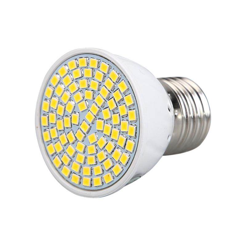 Bóng Đèn LED Nhựa 8W AC220V/110V E27 80 Đèn LED 2835 Đèn Chiếu Sáng SMD