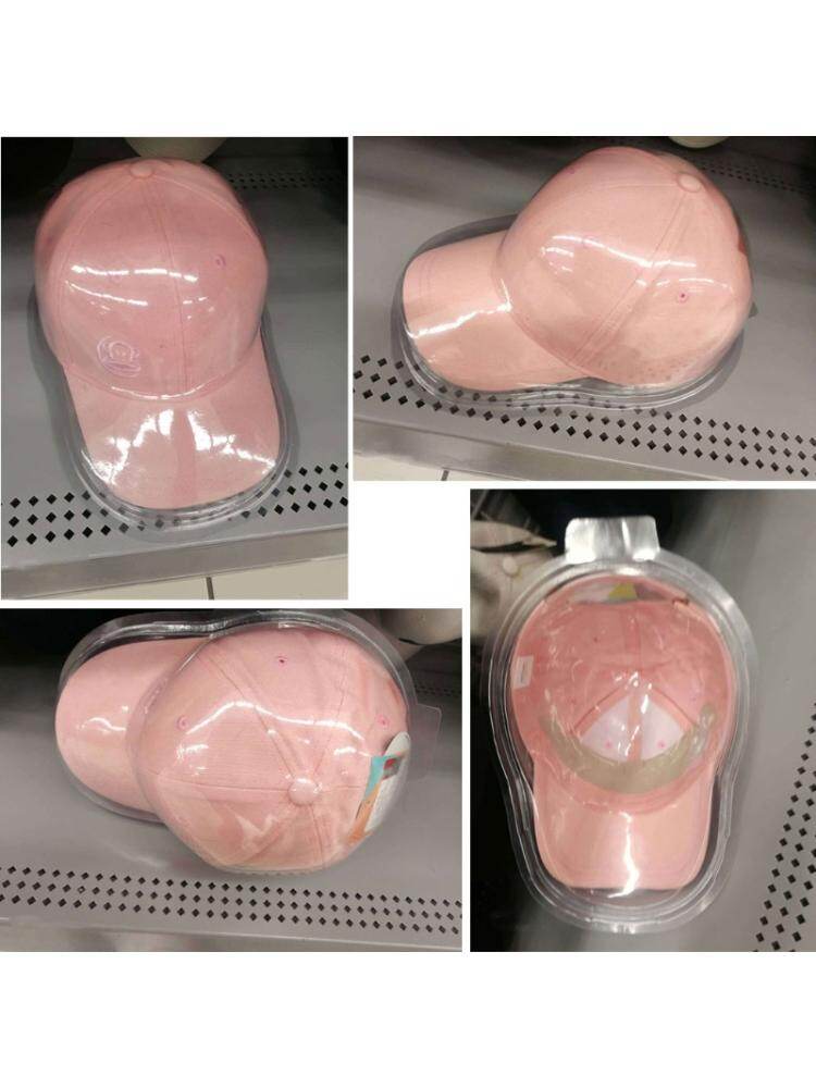 Double-layer Cap Holder Transparent Baseball Cap Display Box Flat Eaves and Curved Eaves Cap Protector Hat Storage