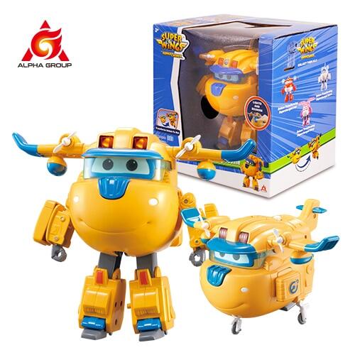 Super Wings 6 Inches Deluxe Transforming Supercharged Dizzy Deformation ...