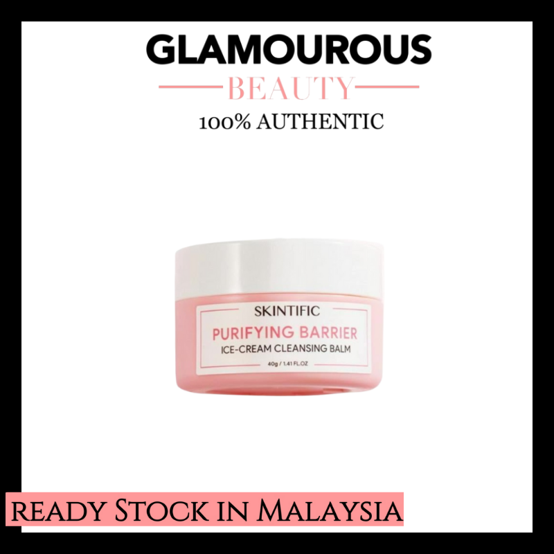 Skintific Purifying Barrier Ice Cream Cleansing Balm 40g | Lazada