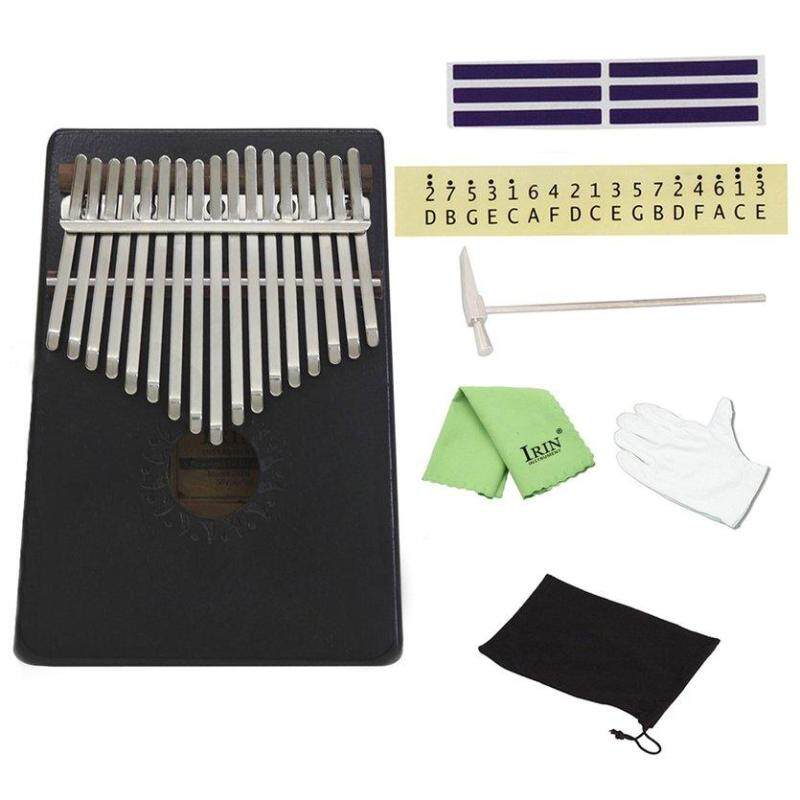 OH Tự Nhiên 17 Phím Ngón Tay Ngón Tay Cái Túi Đàn Piano Kalimba Mbira Ngón Tay Cái Đàn Piano Quà Tặng Tuyệt Vời