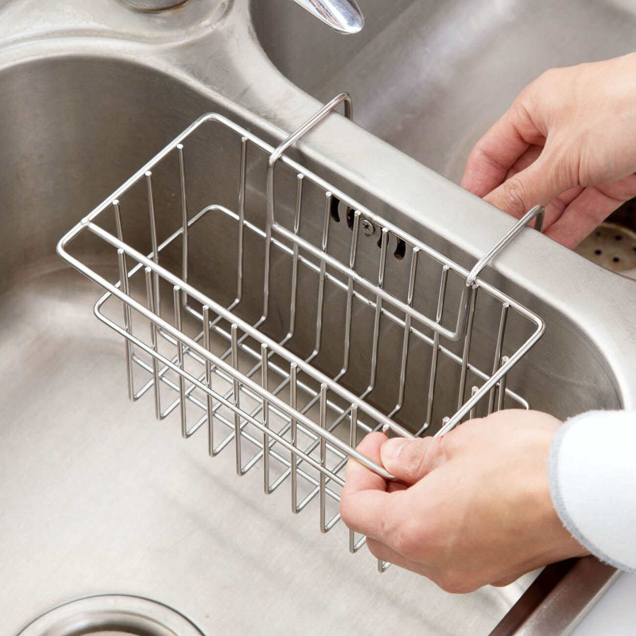 CNMF PP Desktop High-Capacity Durable Drain Wipe Storage Shelf Kitchen