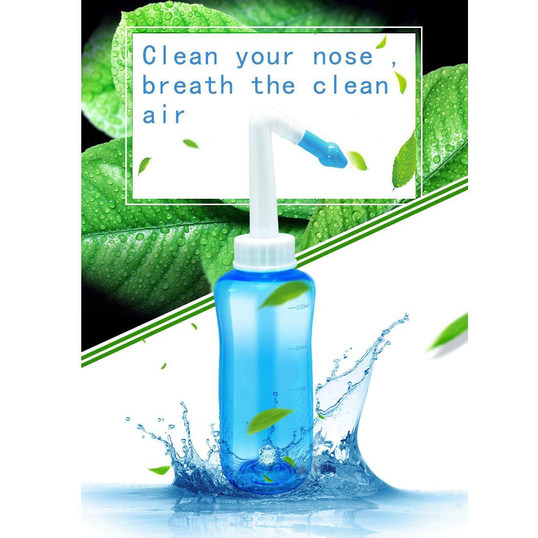 500 Ml Nasal Aspirator Menghindari Rhinitis Alergi Anak Dewasa Mencuci Neti Pot Hidung Pembersih Kendaraan Melembabkan