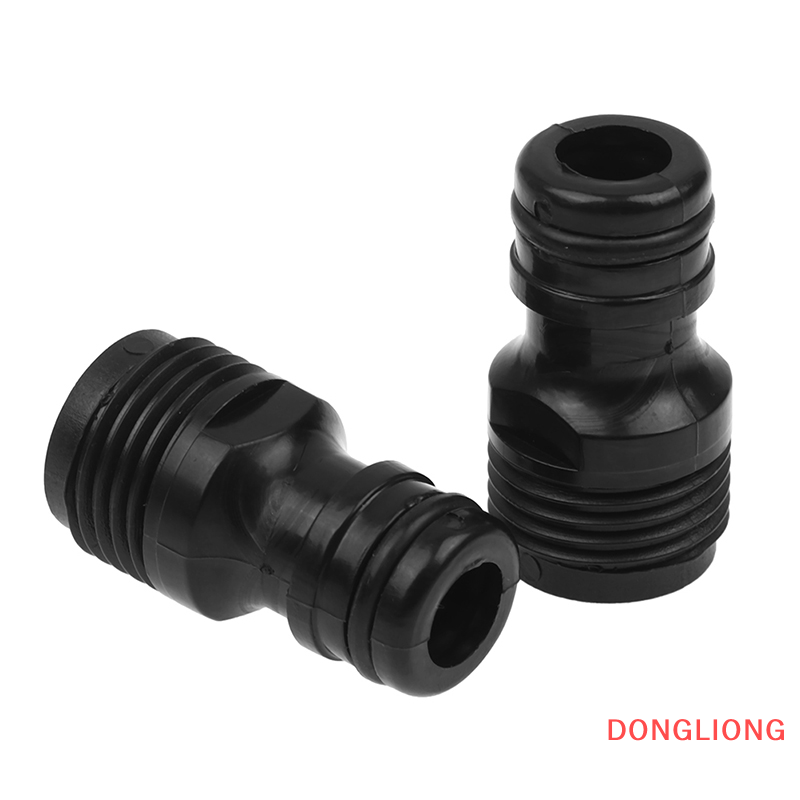 DONGLIONG 2PC 1/2" BSP Threaded Tap Adaptor Garden Water Hose Quick Pipe Connector Fitting