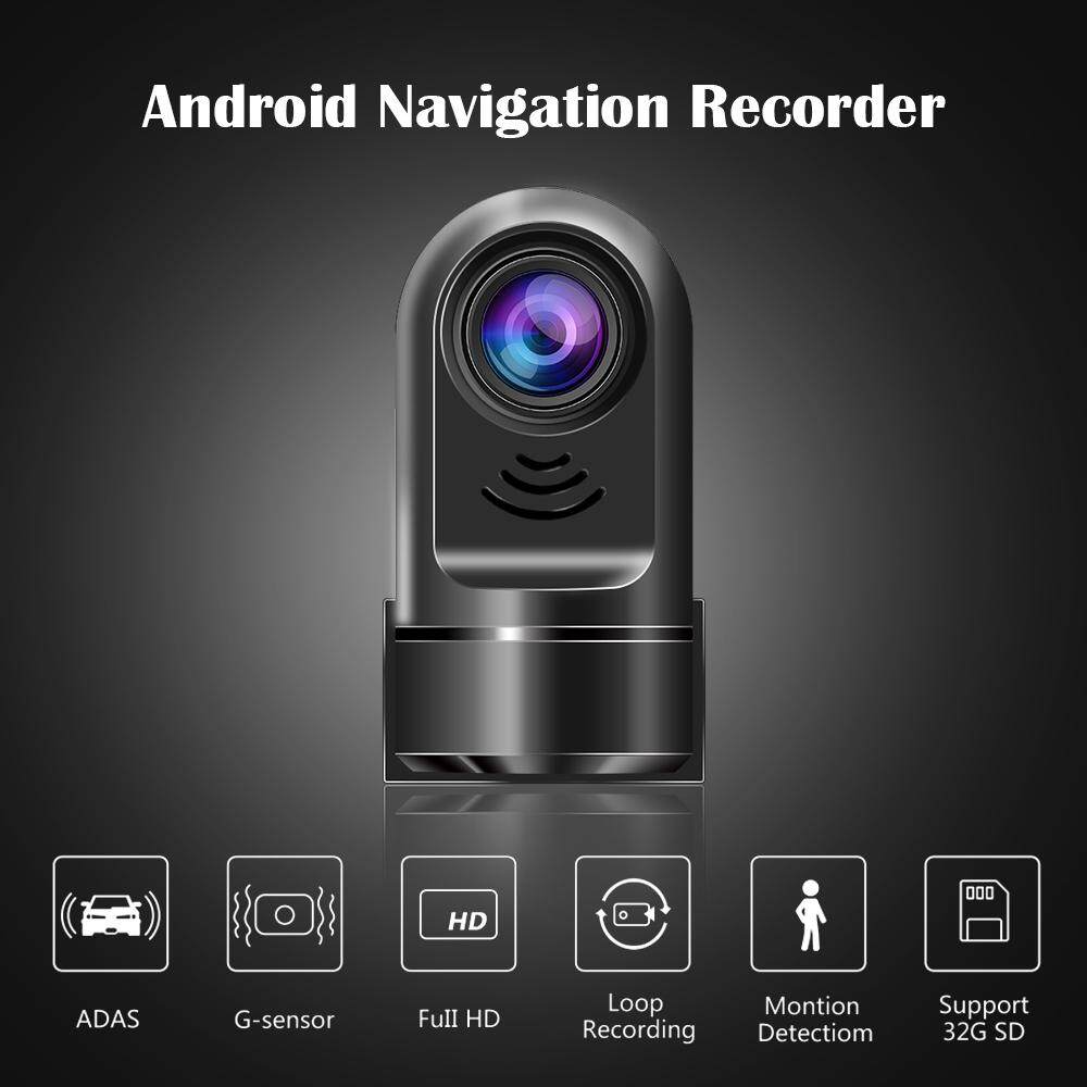 ADAS กล้องติดรถยนต์ DVR HD 720P,กล้องบันทึก USB แบบวนซ้ำระบบ G เซ็นเซอร์สำหรับแอนดรอยด์